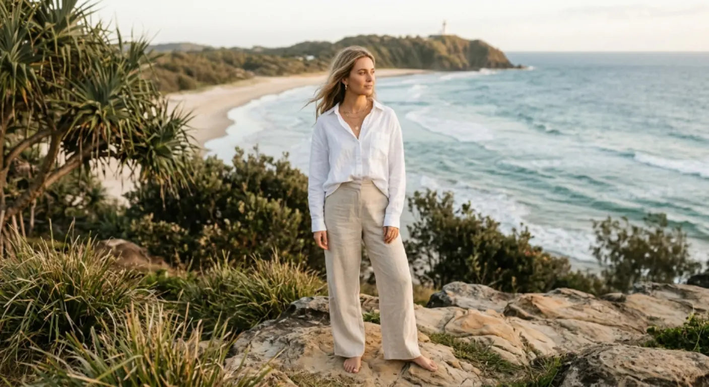 What to wear with Linen Pants