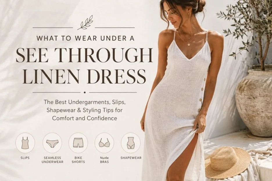 What to Wear Under a See Through Linen Dress: Stylish & Comfortable Solutions for Every Occasion