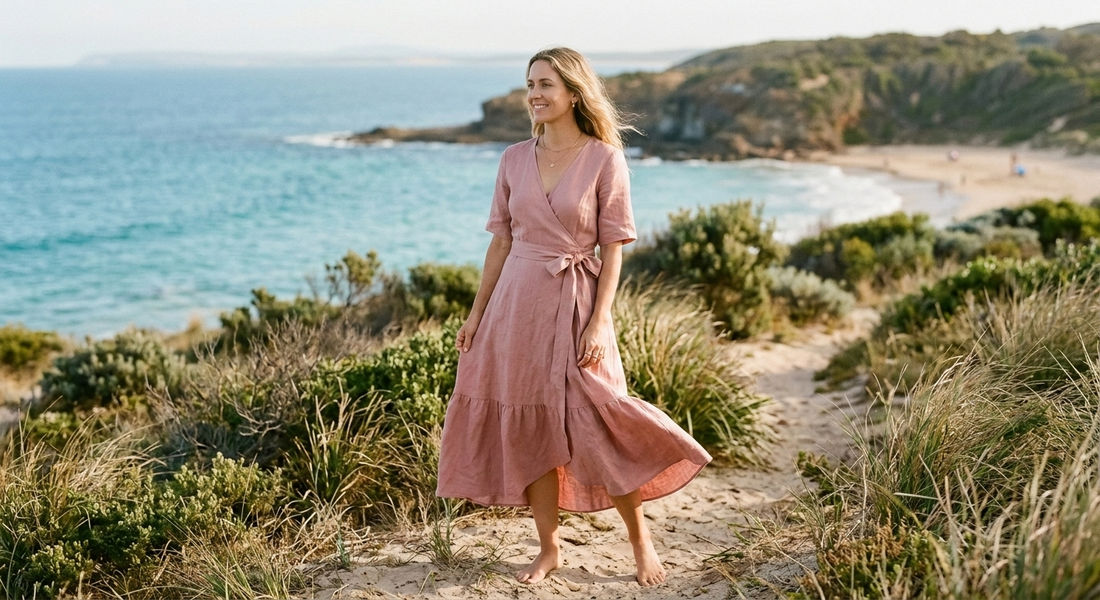 Why Linen Wrap Dresses Are Flattering for Every Body Type 