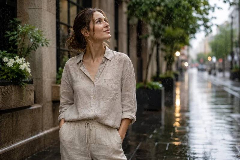 Can You Wear Linen in the Rain