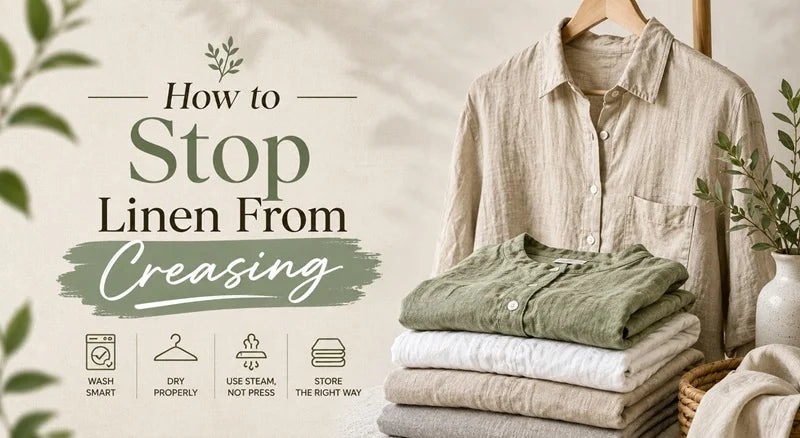how to stop linen from creasing